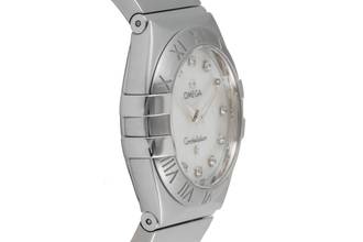 Thumbnail von Omega Constellation Quartz Steel MOP Dial Ladies' Watch Ref. 123.10.27.60.05.001