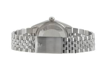 Thumbnail von Rolex Datejust 36 Black Dial Oyster Edelstahl Automatik Herrenuhr Ref. 16030