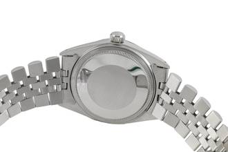 Thumbnail von Rolex Datejust 36 Black Dial Oyster Edelstahl Automatik Herrenuhr Ref. 16030
