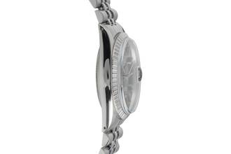 Thumbnail von Rolex Datejust 36 Black Dial Oyster Edelstahl Automatik Herrenuhr Ref. 16030