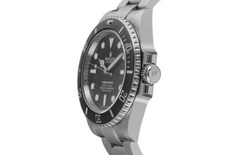 Thumbnail von Rolex Submariner (No Date) Oyster Edelstahl Automatik Herrenuhr Ref. 114060