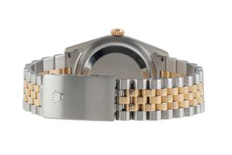 Thumbnail von Rolex Datejust 36 Black Dial Stahl / Gold Automatik Herrenuhr Ref. 16233 S-Serie