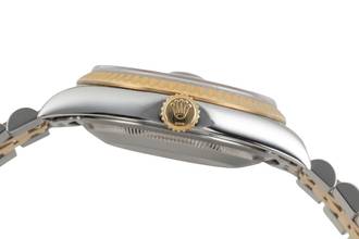 Thumbnail von Rolex Datejust 36 Black Dial Stahl / Gold Automatik Herrenuhr Ref. 16233 S-Serie