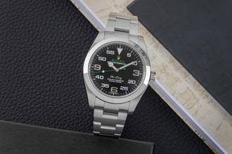 Thumbnail von Rolex Air King Oyster Edelstahl Automatik Herrenuhr Ref. 116900 B&P 2020 LC410