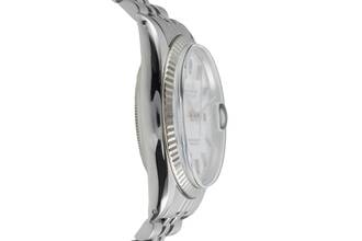 Thumbnail von Rolex Datejust 36 White Dial Stahl / Weissgold Automatik Herrenuhr Ref. 16014