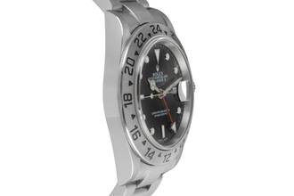 Thumbnail von Rolex Explorer II Black Dial Oyster Stahl Automatik Herrenuhr Ref 16570T F-Serie