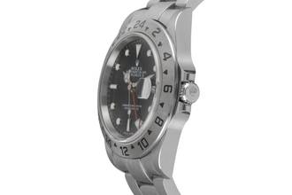 Thumbnail von Rolex Explorer II Black Dial Oyster Stahl Automatik Herrenuhr Ref 16570T F-Serie
