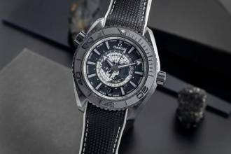 Thumbnail von Omega Seamaster Planet Ocean Worldtimer GMT Worldtimer Ref. 215.92.46.22.01.007 B&P 2026