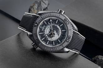 Thumbnail von Omega Seamaster Planet Ocean Worldtimer GMT Worldtimer Ref. 215.92.46.22.01.007 B&P 2026