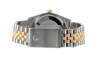 Thumbnail von Rolex Oyster Perpetual Date Stahl / Gold Automatik Herrenuhr Ref. 15053 R-Serie