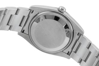 Thumbnail von Rolex Air King 34 White 3-6-9 Dial Automatik Herrenuhr Ref. 114200 Papiere 2008