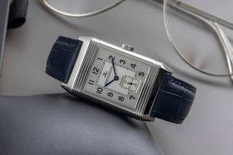 Thumbnail von Jaeger-LeCoultre Reverso Grande Taille Monoface Steel Manual Wind Men's Watch Ref. 270.8.62
