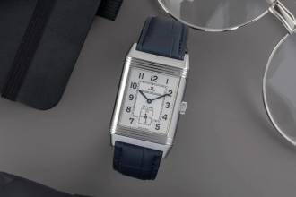 Thumbnail von Jaeger-LeCoultre Reverso Grande Taille Monoface Steel Manual Wind Men's Watch Ref. 270.8.62