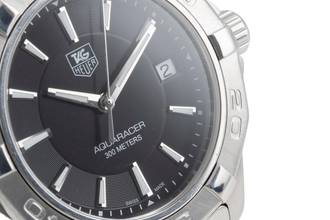 Thumbnail von TAG Heuer Aquaracer 300M Steel Quartz Men's Watch Ref. WAP11101 Classic