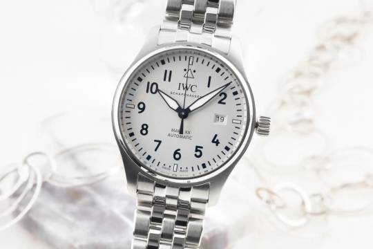  IWC Fliegeruhr Mark XX Pilot Stahl Automatik Herrenuhr Ref. IW328208 B&P 2023 