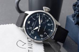 Thumbnail von IWC Big Pilot Large Pilot Watch Steel Automatic Men's Watch Ref. IW500401 B&P 2008