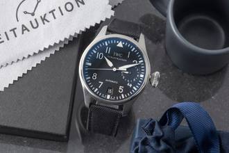 Thumbnail von IWC Big Pilot Large Pilot Watch Steel Automatic Men's Watch Ref. IW500401 B&P 2008