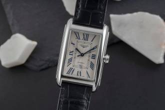 Thumbnail von Longines DolceVita Dolce Vita Steel Automatic Men's Watch Ref L5.757.4.71.0 B&P