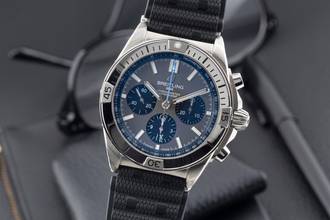 Thumbnail von Breitling Chronomat 42 B01 42 Titanium Automatic Ref. EB0134101M1S1 B&P