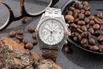 Thumbnail von Breitling Chronomat Chronograph Stahl / vergoldet Automatik Herrenuhr 81.950