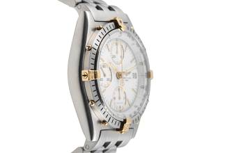 Thumbnail von Breitling Chronomat Chronograph Stahl / vergoldet Automatik Herrenuhr 81.950