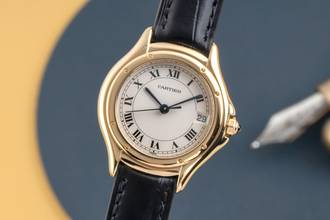 Thumbnail von Cartier Cougar 18k (0.750) Gold Quartz Ladies' Watch Ref. W25012B9 887906