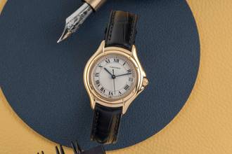 Thumbnail von Cartier Cougar 18k (0.750) Gold Quartz Ladies' Watch Ref. W25012B9 887906