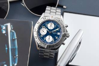 Thumbnail von Breitling Colt Chronograph Automatic Blue Dial Stainless Steel Automatic Men's Watch Ref. A13035