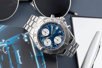 Thumbnail von Breitling Colt Chronograph Automatic Blue Dial Stainless Steel Automatic Men's Watch Ref. A13035