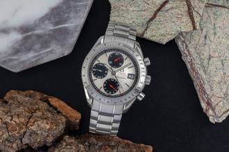 Thumbnail von Omega Speedmaster Date Chronograph Steel Automatic Men's Watch Ref. 3211.31.00