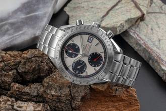 Thumbnail von Omega Speedmaster Date Chronograph Steel Automatic Men's Watch Ref. 3211.31.00