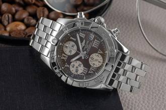 Thumbnail von Breitling Chrono Galactic Chronograph Steel Automatic Men's Watch Ref. A13358 B&P 2011