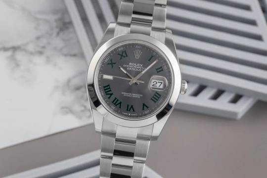  Rolex Datejust 41 Automatik Stahl Herrenuhr Oyster Perpetual 126300 B&P 2025 
