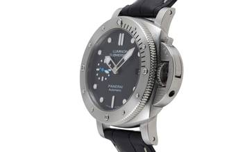 Thumbnail von Panerai Submersible 1950 3 Days Steel Automatic Men's Watch Ref. PAM00682