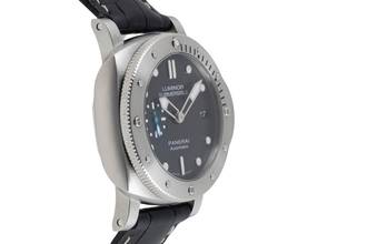 Thumbnail von Panerai Submersible 1950 3 Days Steel Automatic Men's Watch Ref. PAM00682