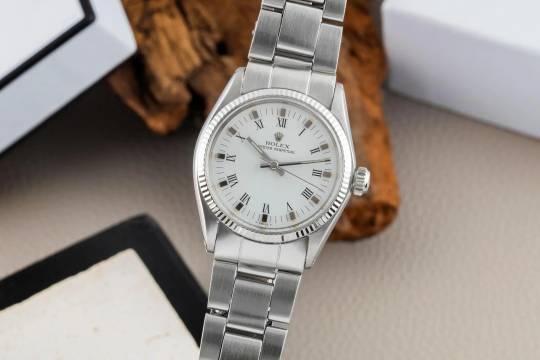  Rolex Datejust Stahl / Gold Automatik Damenuhr Ref. 69173 Box Vintage 