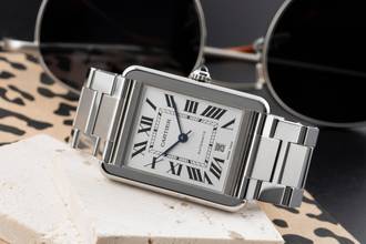 Thumbnail von Cartier Tank Solo XL Steel Automatic Men's Watch Ref. W5200028 3515 Papers 2018