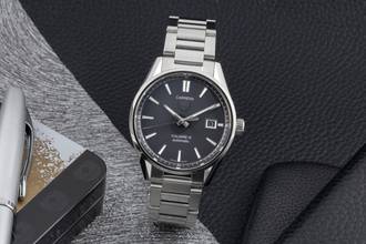 Thumbnail von TAG Heuer Carrera Calibre 5 Automatic Date Stainless Steel Men's Watch Ref. WAR211A-1