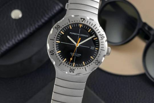  Porsche Design Diver by Eterna Titan Diver Automatik Ref. 6501.1040 B&P 2011 