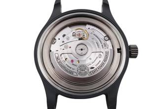 Thumbnail von IWC Pilot Flieger Watch Top Gun Ceramic / Titanium Automatic Men's Watch Ref. IW326901 Papers 2020