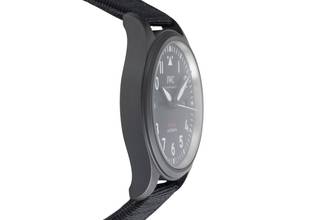 Thumbnail von IWC Pilot Flieger Watch Top Gun Ceramic / Titanium Automatic Men's Watch Ref. IW326901 Papers 2020