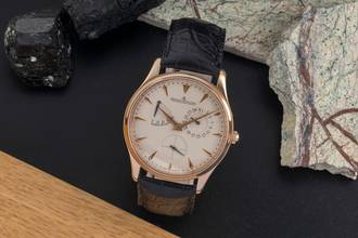 Thumbnail von Jaeger-LeCoultre Master Ultra Thin Power Reserve 18k Rose Gold Automatic Men's Watch Ref. Q1372520