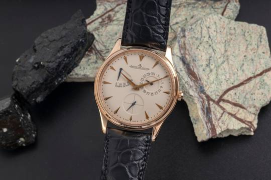  Jaeger-LeCoultre Master Ultra Thin Réserve de Marche 18k Rotgold Automatik Herrenuhr Ref. Q1372520 