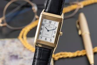 ジャガー・ルクルト レベルソ 18K（0.750）ゴールド クォーツ レディース腕時計 参考番号 250.1.09 クラシック