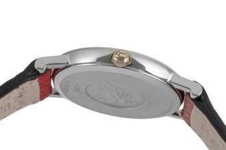 Thumbnail von Omega De Ville White Dial Stahl / Gold Quarz Damenuhr Ref. 596.2379 B&P 1995