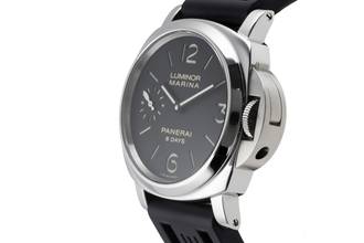 Thumbnail von Panerai Luminor Marina 8 Days Stainless Steel Hand-Wound Ref. PAM00510 B&P 2014
