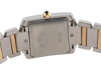 Thumbnail von Cartier Tank Française Steel / Gold Automatic Medium Size Ref. W51005Q4 2302