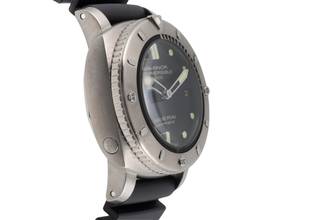 Thumbnail von Panerai Submersible 1950 3 Days Titanium Automatic Men's Watch Ref. PAM00364 B&P 2014