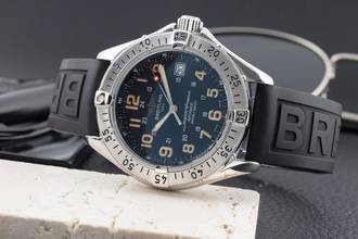 Thumbnail von Breitling Superocean 3300ft stainless steel automatic men's watch Ref. A17040