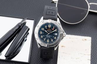 Thumbnail von Breitling Superocean 3300ft stainless steel automatic men's watch Ref. A17040